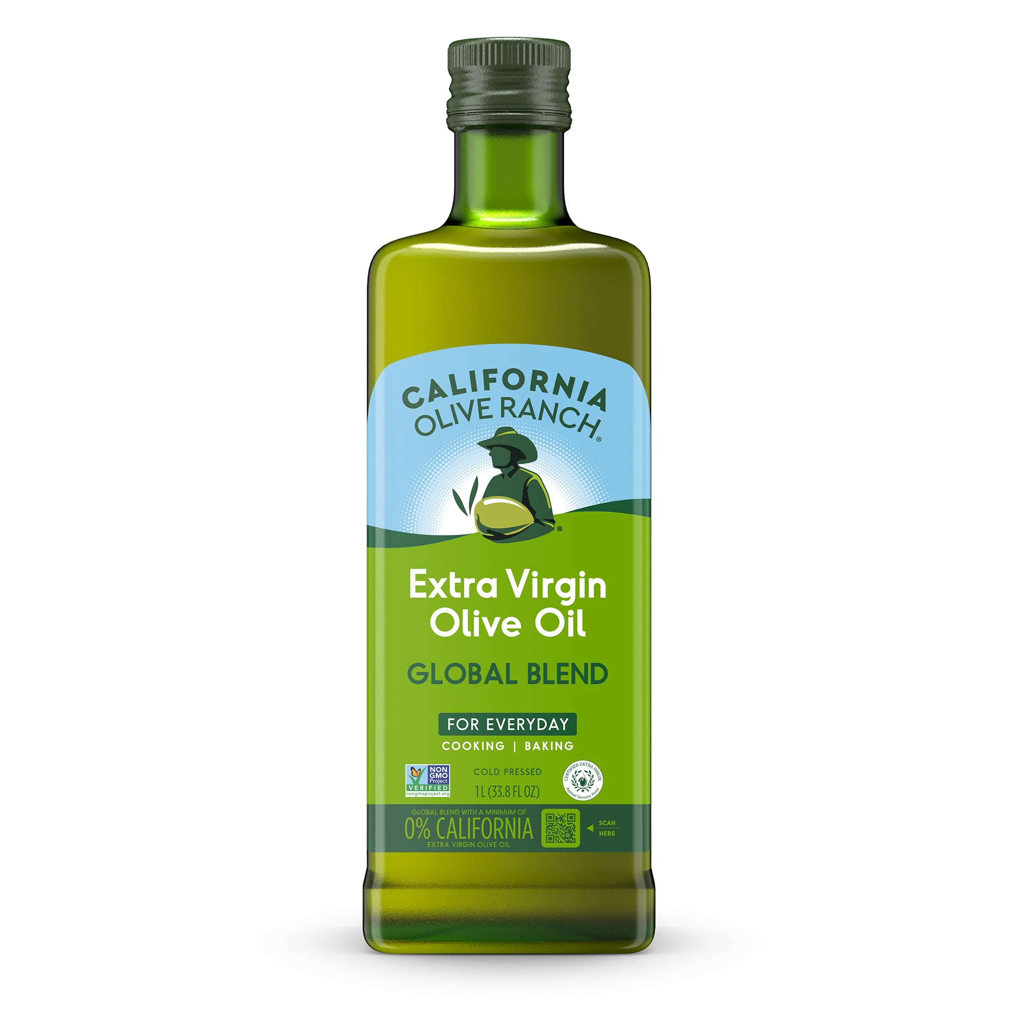 Global Blend Medium Extra Virgin Olive Oil, 1L (Pack of 1